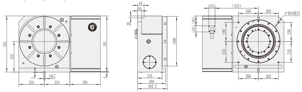 Wt-500 Professional Cheap Durable Vertical CNC Machining Center Accessories