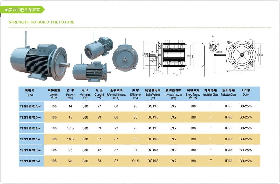High Efficiency Frequency Conversion Motor Servo Brushless Gate Valve Worm Reduction Unit Center Dictance Freight Elevators and Scissor Lift Platform