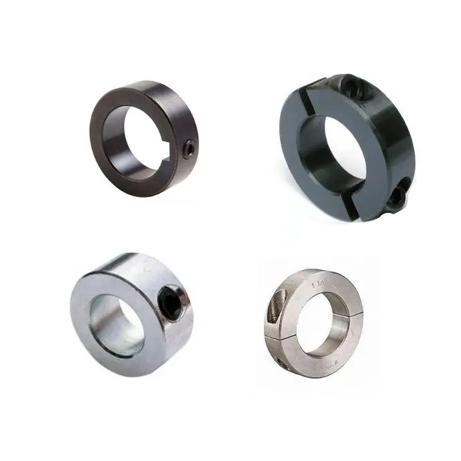 Shaft Locking Collars Aluminum Clamping Threaded Shaft Collar Set Factory