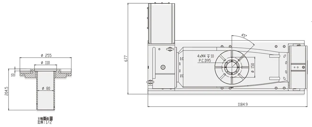 Wt-SL255 Metal CNC Machining Center Price Industrial 5 Axis CNC Machining Center Priceaccessories