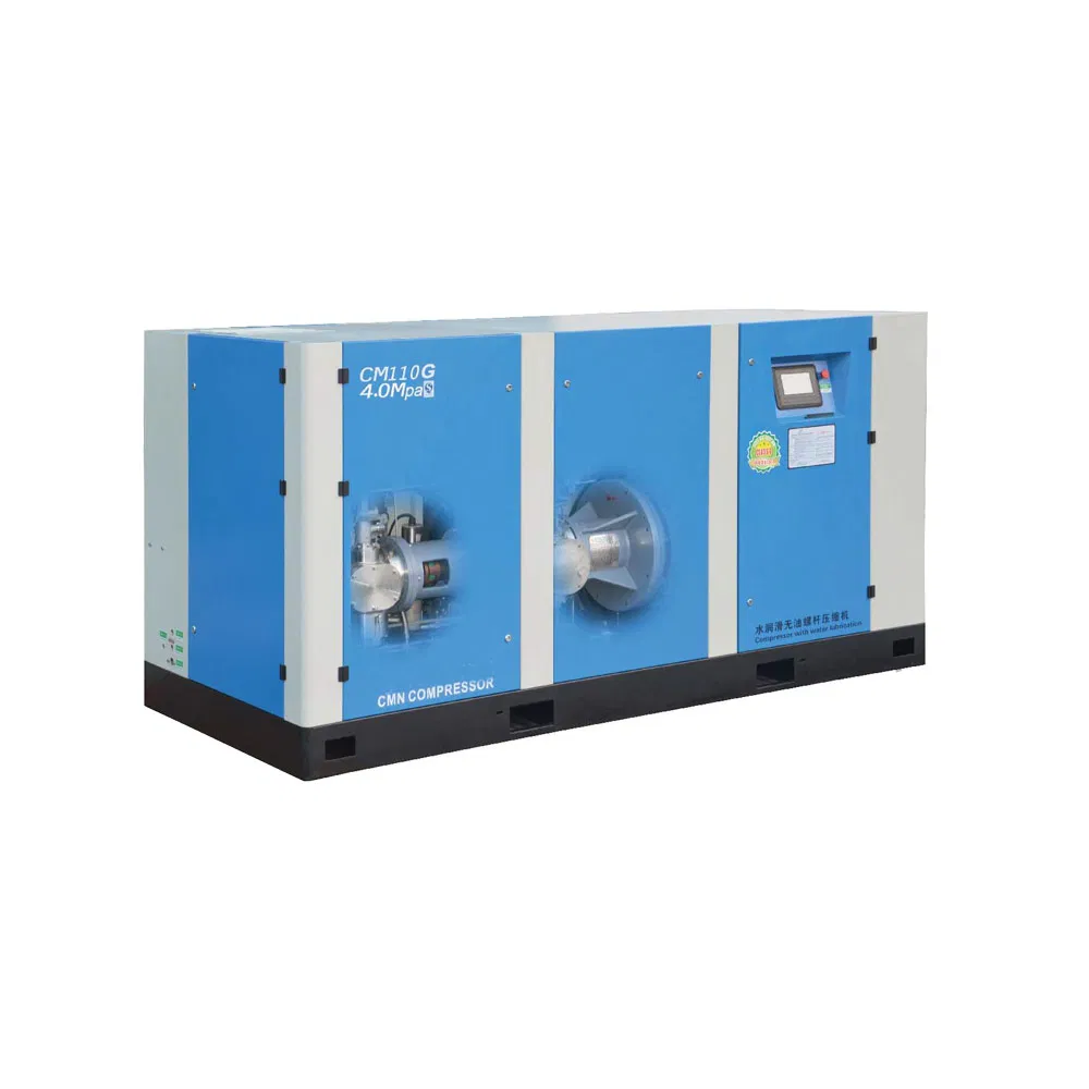 40 Bar Oil-Free Screw Air Compressor