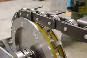 Widely Used Double Pitch Sprocket Chain & Sprocket in Steel and Stainless Steel