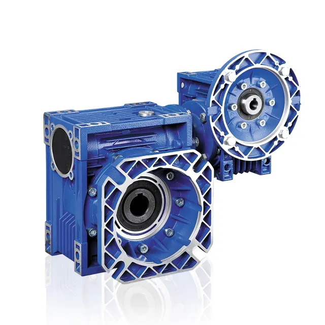 Nmrv Mini Helical Tiller Worm Reducer with Motor Drive Reduction Reducer Miniature Worm Gearbox Reducer Manufacturer Industrial