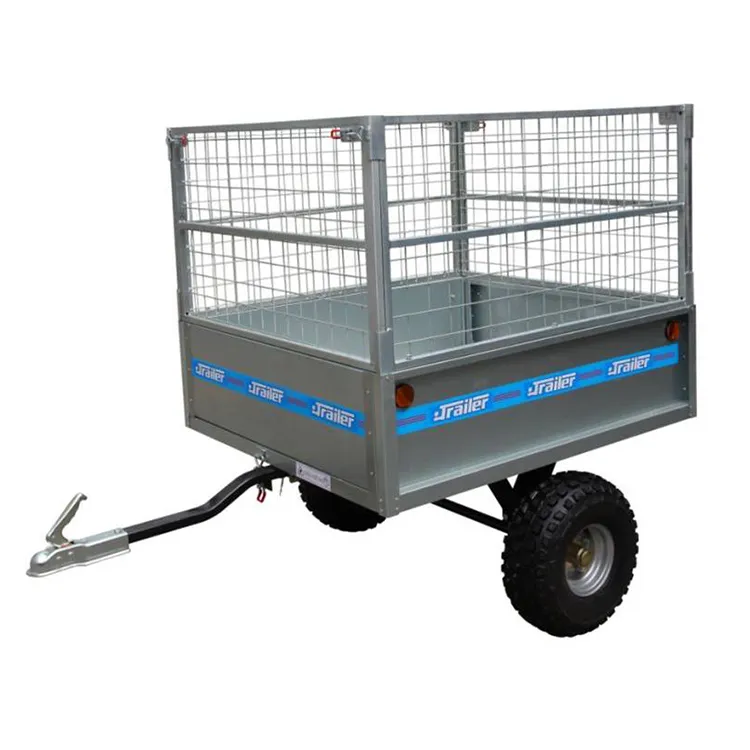 High Precision Box Trailer with Large Storage Cage for China Manufacturer Industrial