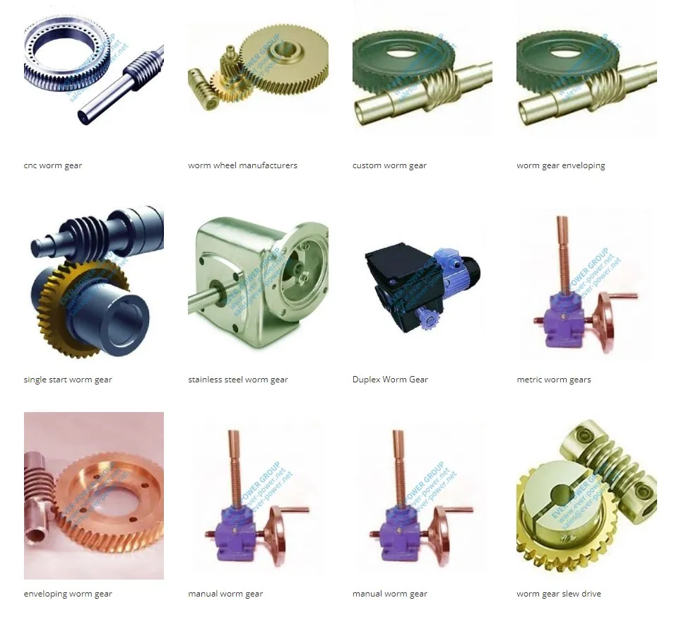 Brass Micro Miniature Single Enveloping Globoid Hydraulic Motor Linear Actuator Right Hand Single Start Double Threaded Worm Gear Steering
