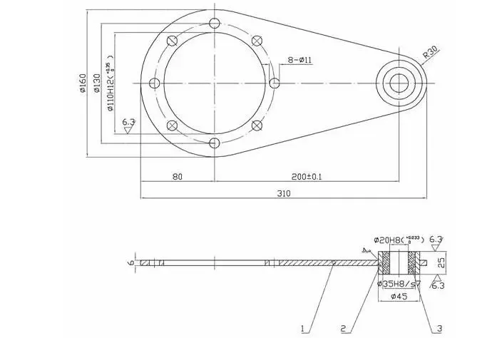 Torque Arm for Nmrv Series Gearboxes