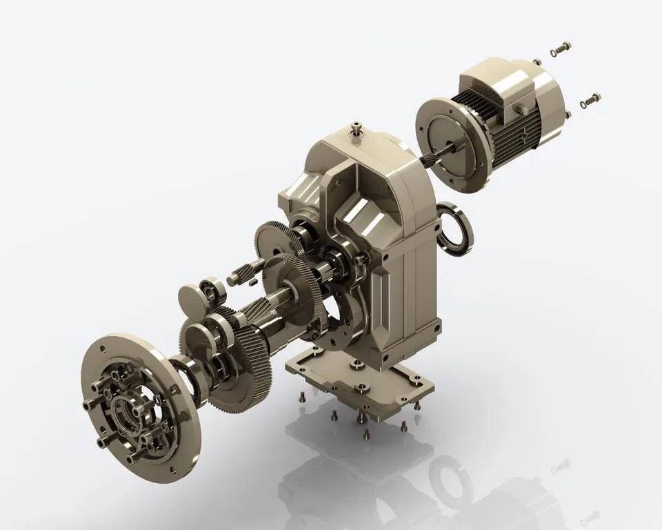 Parallel Shaft Helical Gearbox