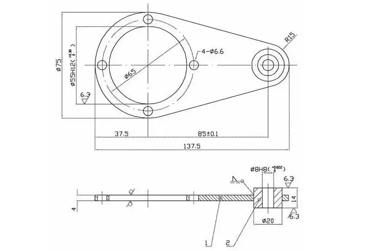 Torque Arm for Nmrv Series Gearboxes