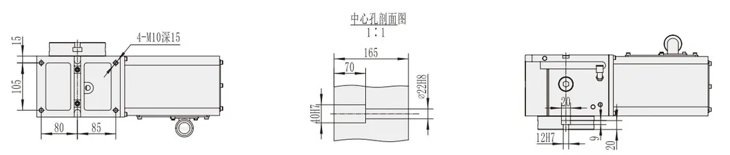 Wt-125 Numerical Control Machine CNC Machining Center Accessories