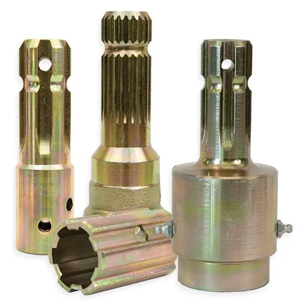 Heavy Duty All Type 1-1/8′ 6 Spline Female 1-3/8′ 6 Spline Male 75 HP Pto Adapter Sleeve for Tractor Parts