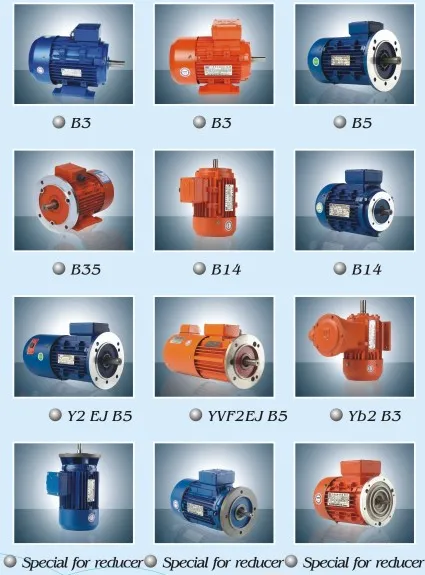 Y3 Series IP54 Small Power 3-Phase Asynchronous Motor