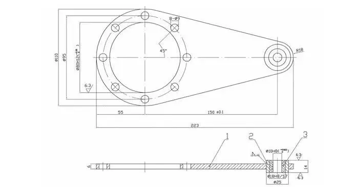Torque Arm for Nmrv Series Gearboxes