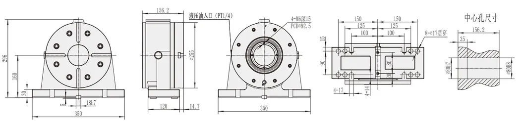 Ar-255 Wholesale High Quality Industrial Small CNC Machining Center Accessories