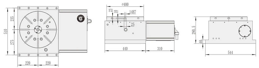 Wt-H400 Sell Well New Type 4 Axis CNC Machining Center Products Accessories