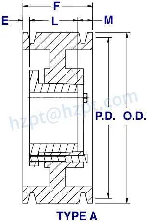 12c Series Cast Iron Qd Sheaves for C Belts