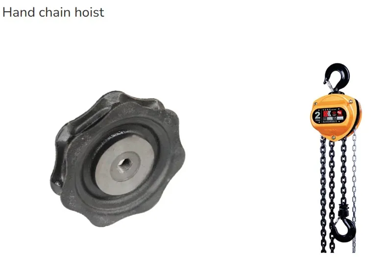 Cheap Hand or Electric Chain Hoist Sprocket for Crane Lifting in Steel and Stainless Steel