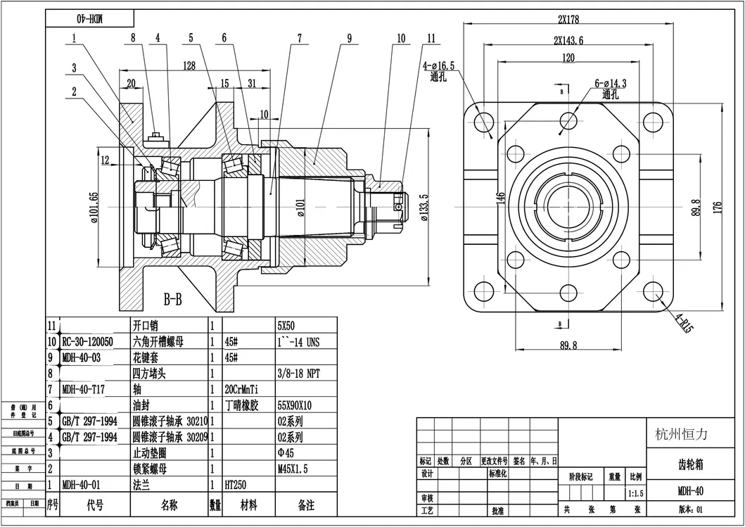 Hydraulic Drive Spindle