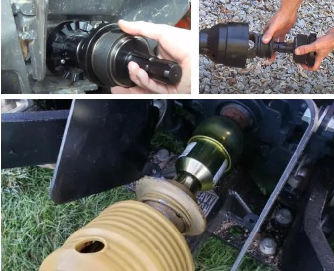 Tractor Pto Extension Shaft 1 3/8 FM - 1 3/8 Male 6 Spline Extend by 110 mm Pto Adapters Factory
