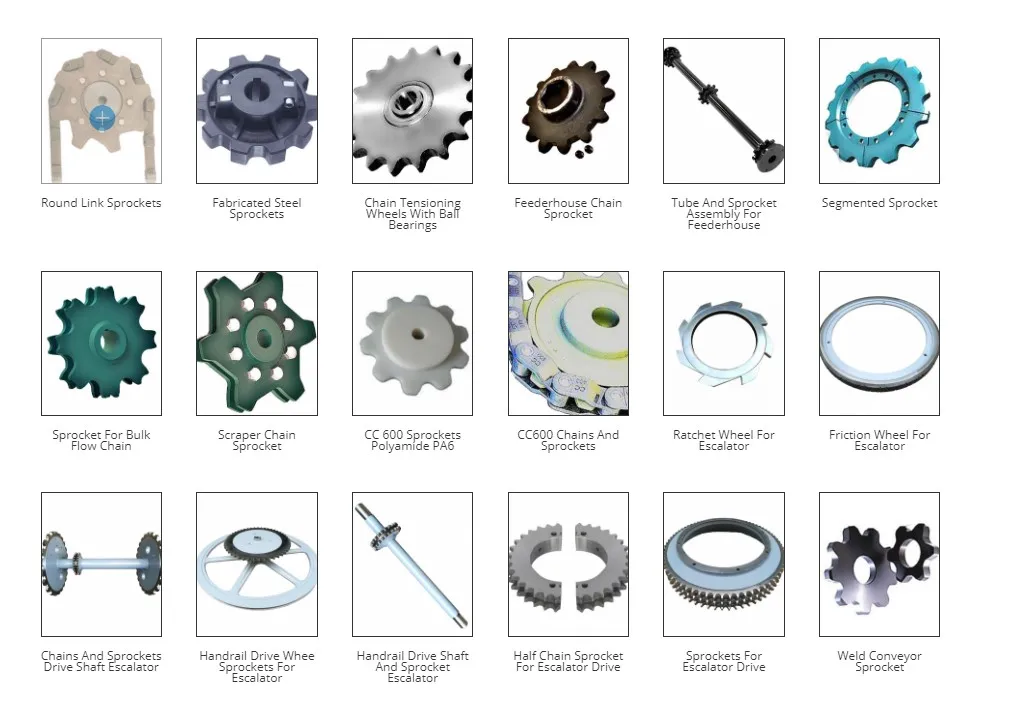 High Precious Weld Double Idler Sprocket Replacement of Case-Ih Conveyor Chain Honda China Manufacturer