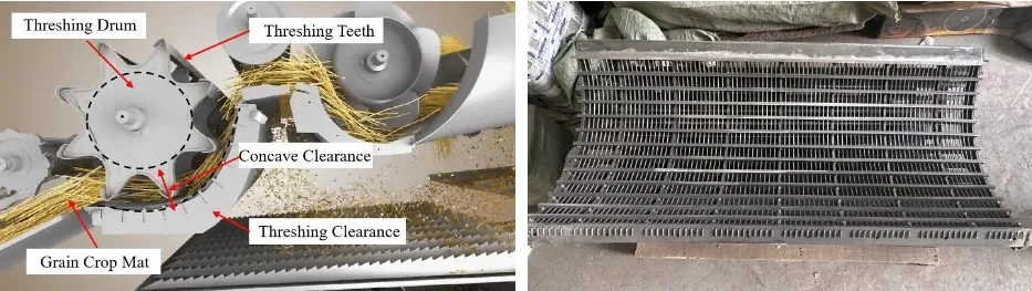 Agricultural Concave for Combine Harvester