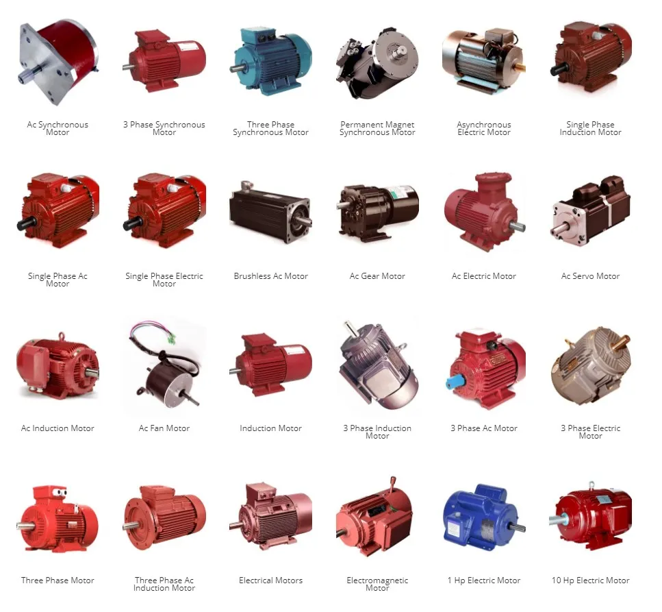 High Quality Precious 220V Electric Car Boat Asynchronous Magnet Motor Factory Manufacturer