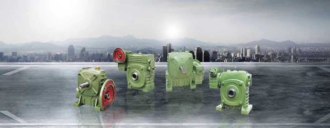 Wpka Horizontal Cast Iron Housing Universal Speed Reducer Worm Gearbox
