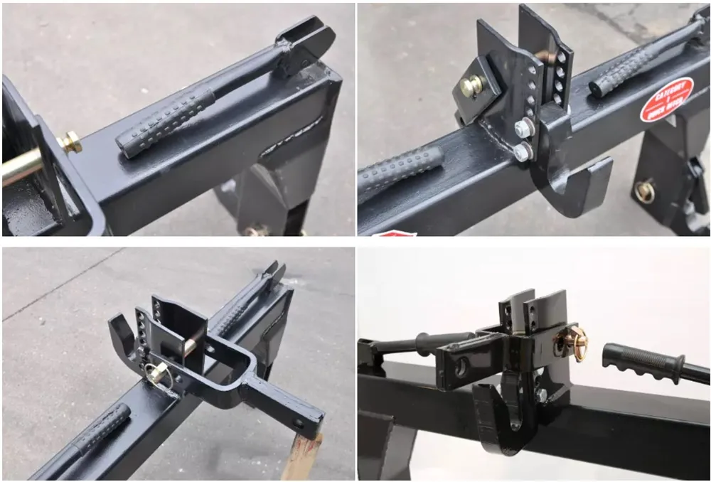 Cat2/3 3-Point Tractor Quick Hitch for Category 2/3 Qht023 (CAT 2 Tractor to CAT 3 Implement)