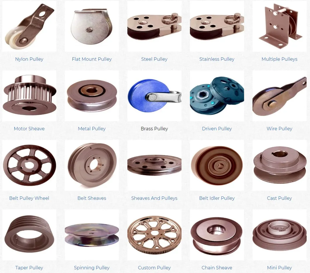 Customized Machining Aluminum Steel Alloy C45 Cast Iron Synchronous Taper Bush Pilot Bore Timing Pulley