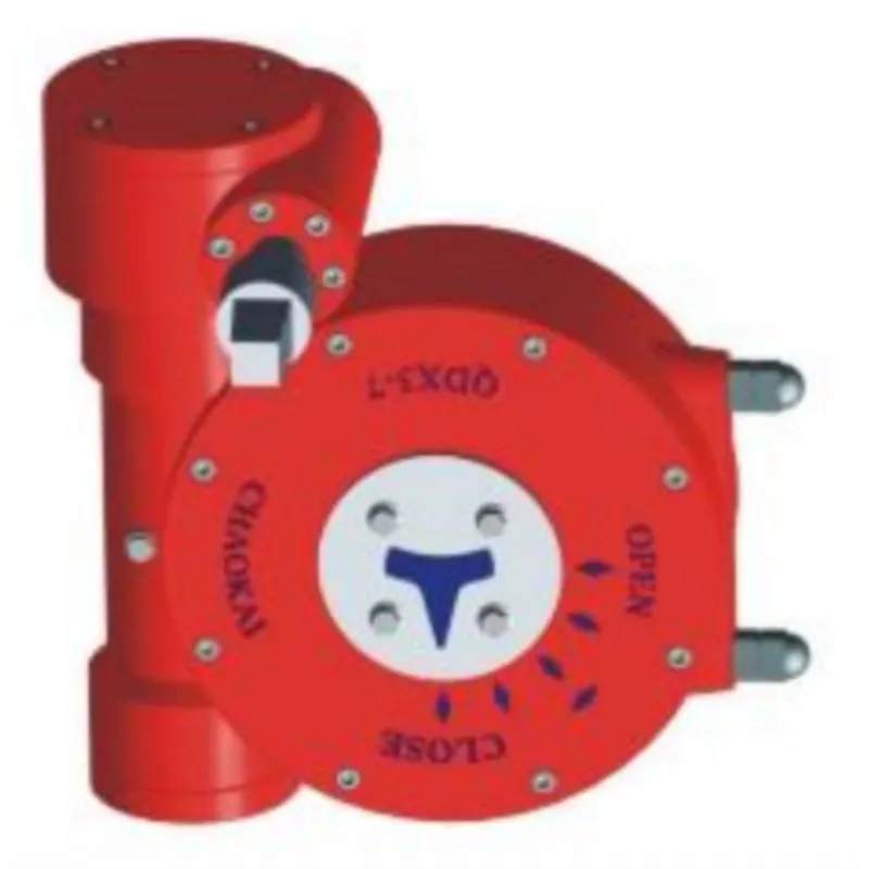 Electric/Manual Quadrant Worm Gearbox